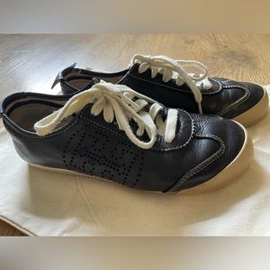 Tory Burch Leather Sneakers 11128500 Murphey Logo